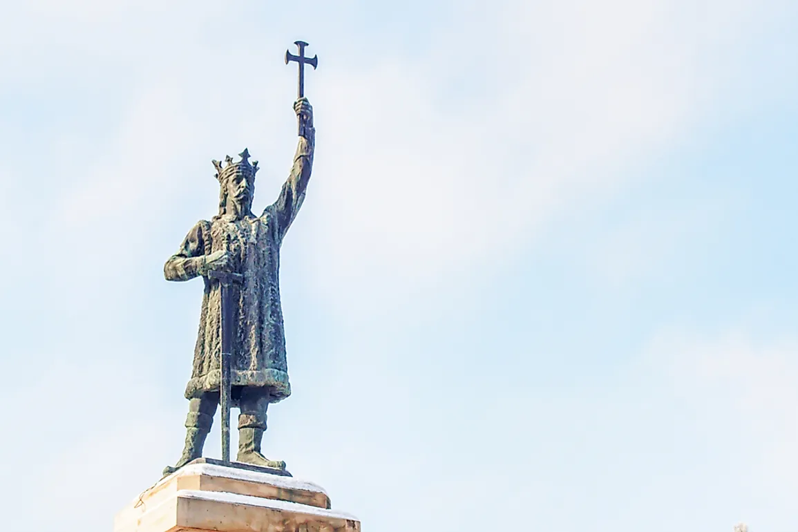 Many churches and monasteries were built during the reign of Stephen the Great.
