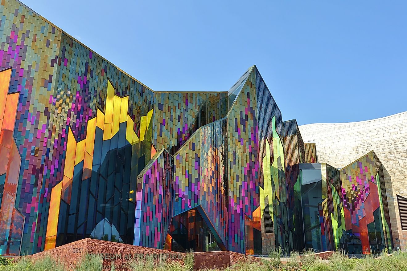 Museum at Prairiefire in Overland Park, Kansas. Editorial credit: EQRoy / Shutterstock.com