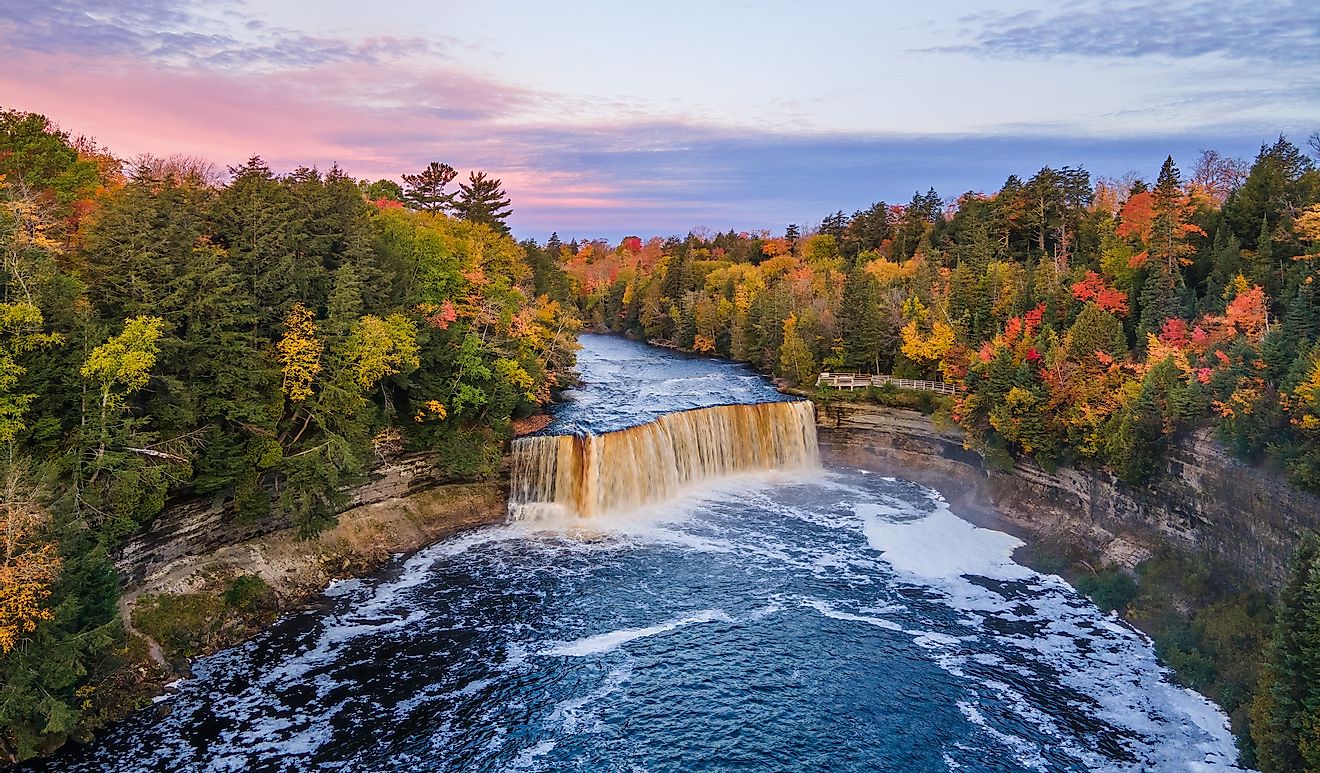 Tahquamenon Falls, Michigan.