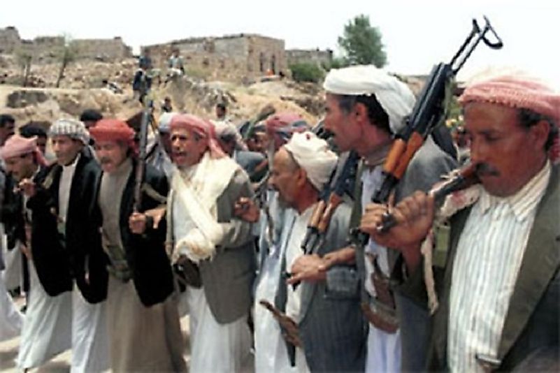 Hashid tribal militants.