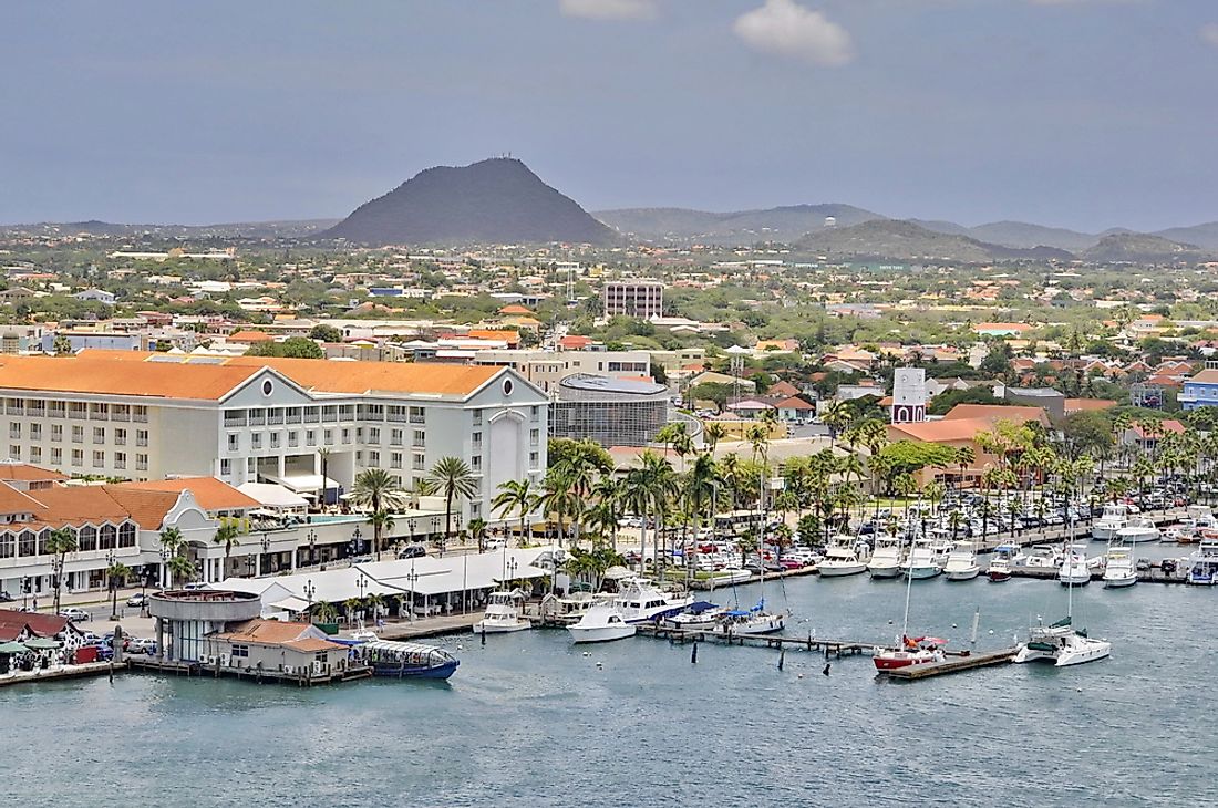 Tourism plays a significant role in the economy of Oranjestad.
