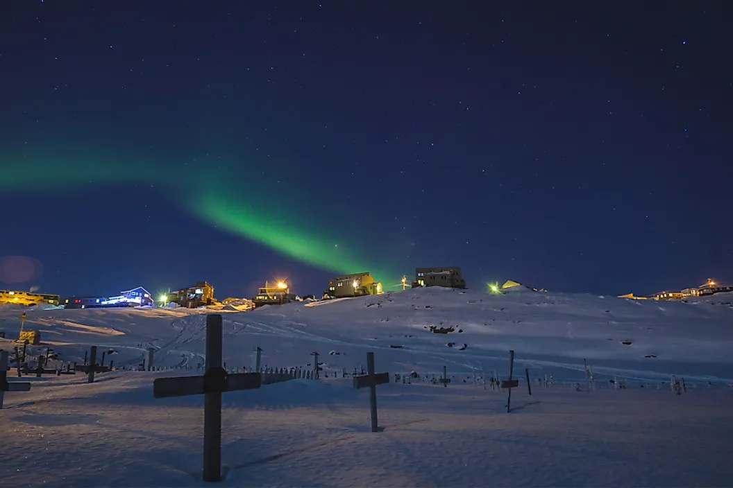 Iqaluit is the capital of Nunavut, Canada's newest and northernmost territory.