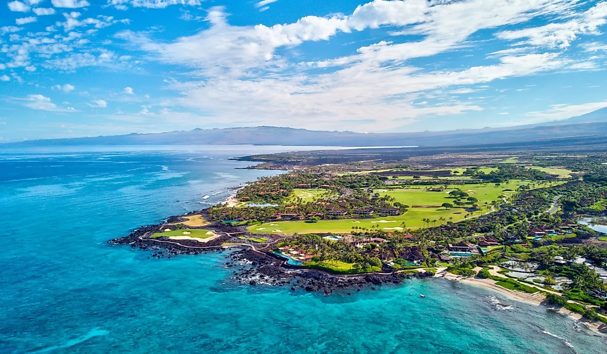 South Kohala coast of Big Island, Hawaii.