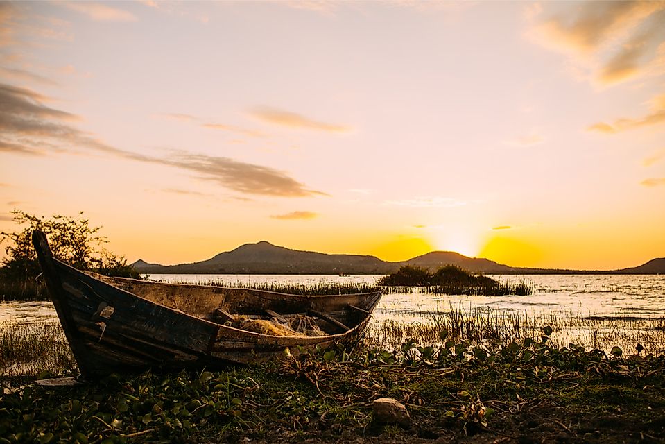 The largest population of Sukuma people live near Lake Victoria, Tanzania.