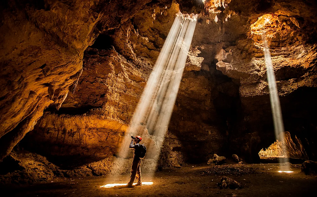 Speleology is the study of caves. 