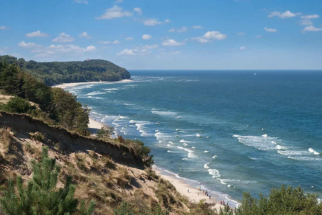 A beach near Cape Rpzewie is the northernmost point in Poland. 