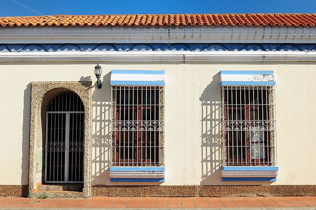 A historic home in Coro, Venezuela. 