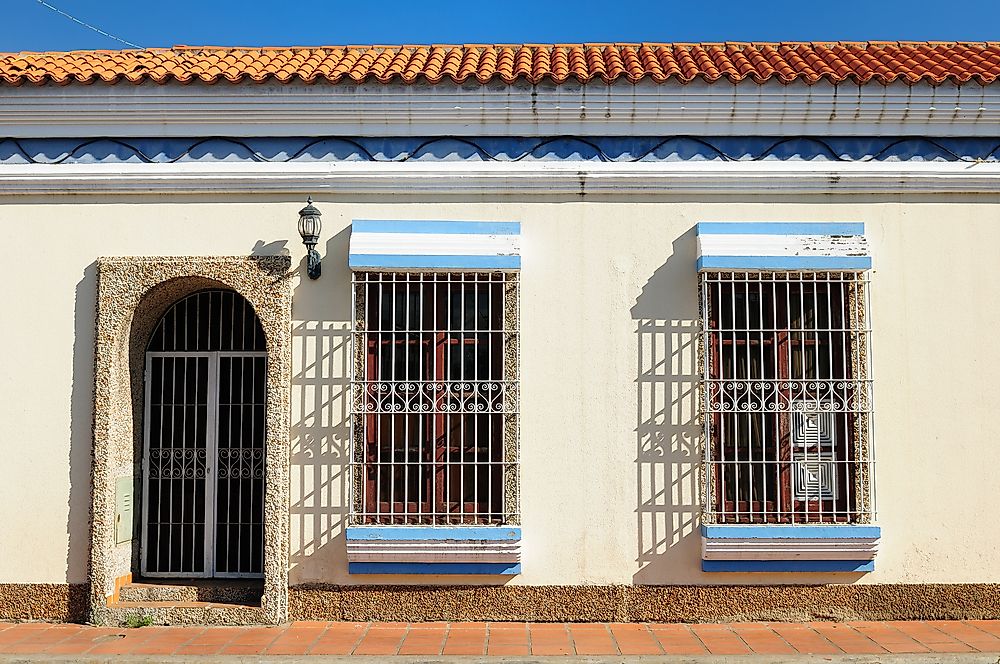 A historic home in Coro, Venezuela.