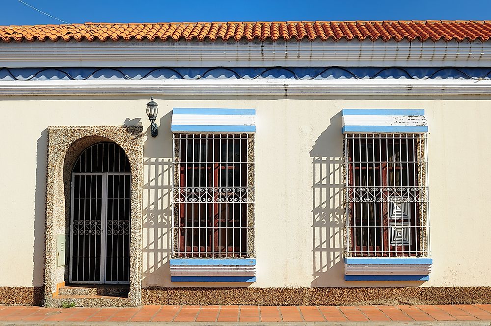 A historic home in Coro, Venezuela. 