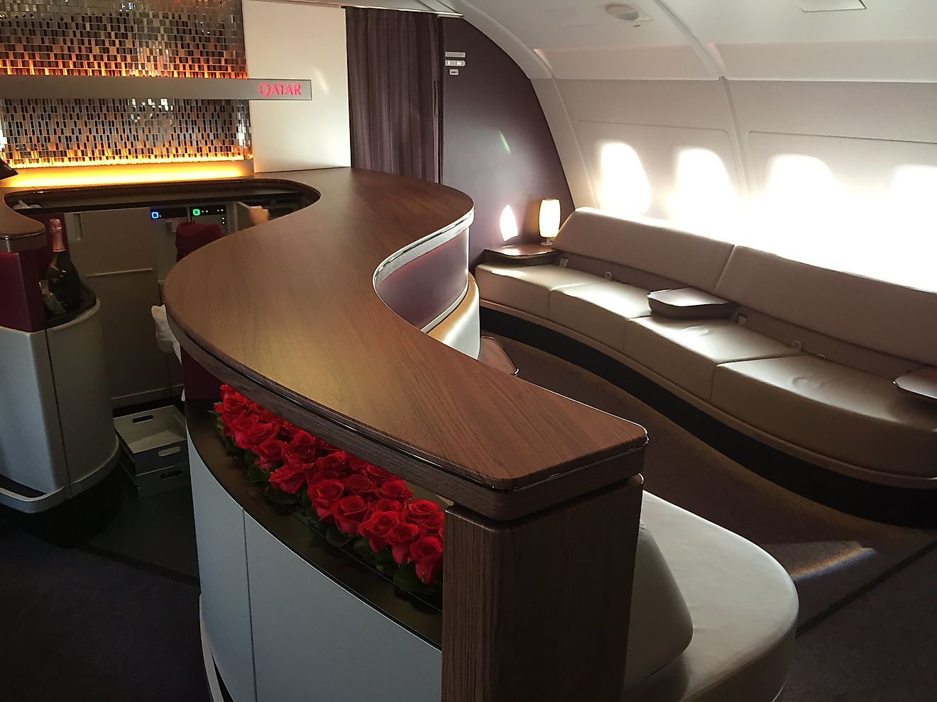 Qatar Airways A380 Business Class. Image credit: Gary Bembridge/Flickr.com