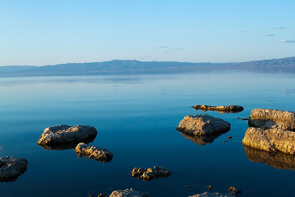 The Salton Sea formed from what was once the prehistoric Lake Cahuilla. 