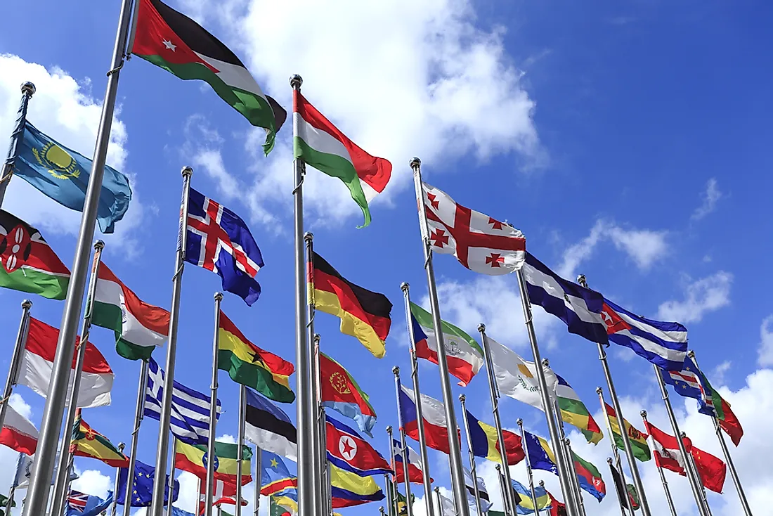 Vexillology focuses on the different flags of the world.