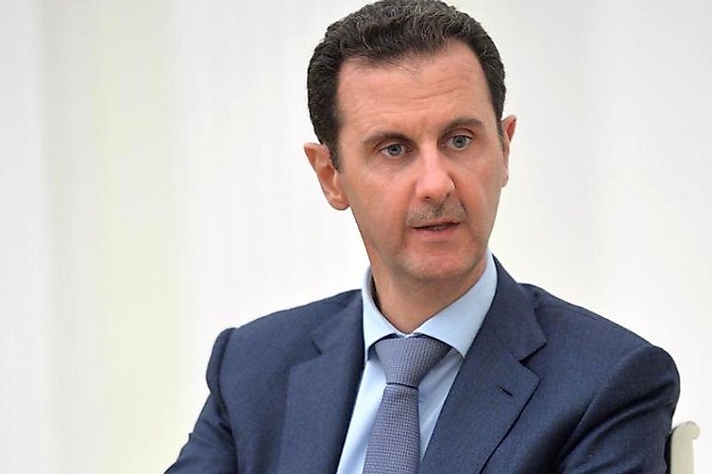 Bashar al-Assad became the president of Syria in the wake of the death of his father and then-President  Hafez al-Assad.