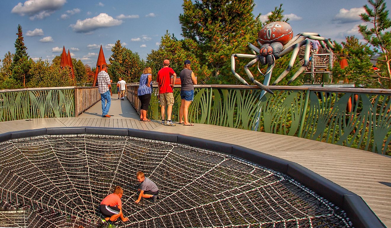 People enjoying their time at the Wild Center in Tupper Lake, New York. Image credit: Onasill-Bill Badzo via Flickr.com.
