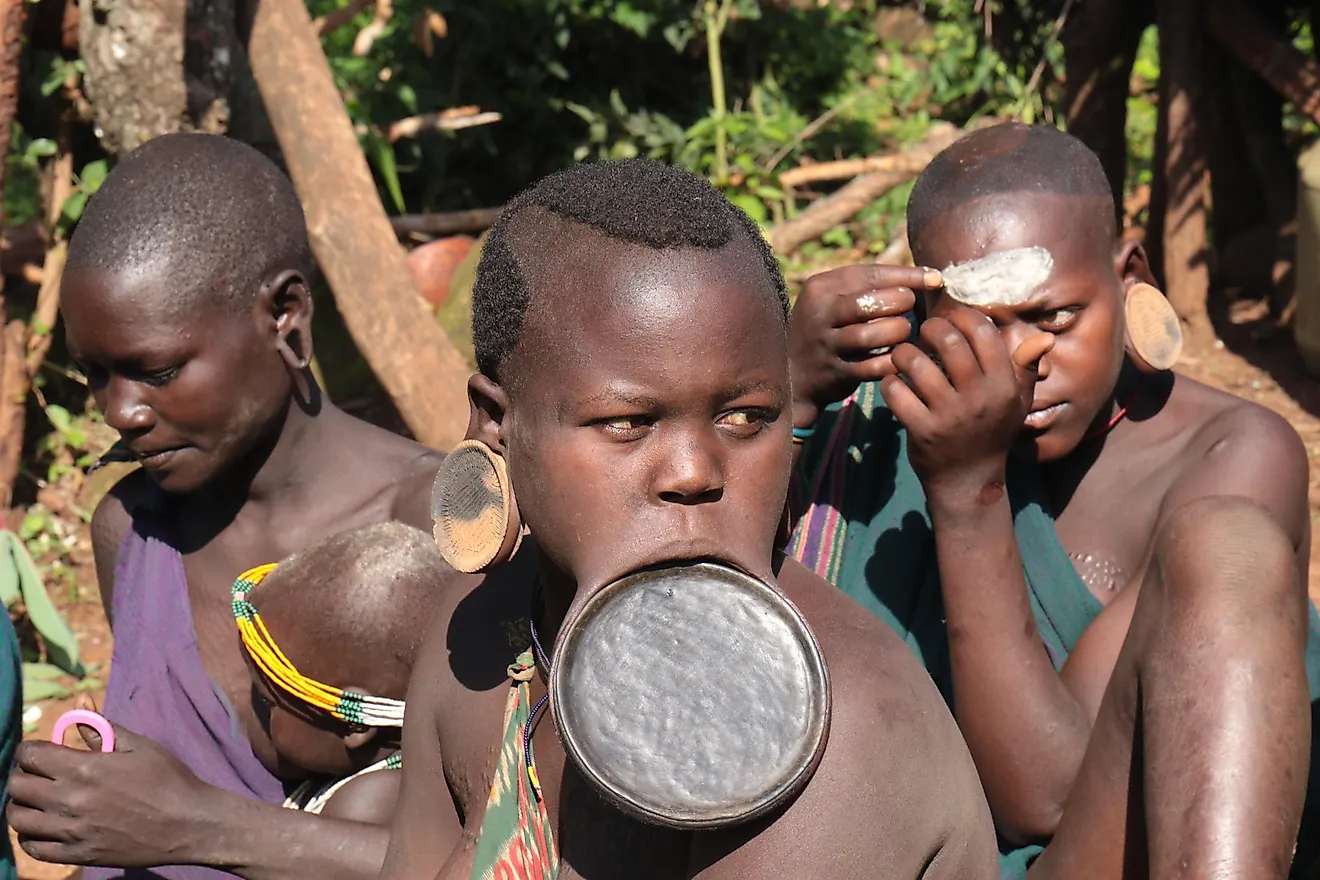 This tribe from Ethiopia has not had any contact with the rest of the world for years now. Image credit: Rostasedlacek / Shutterstock.com