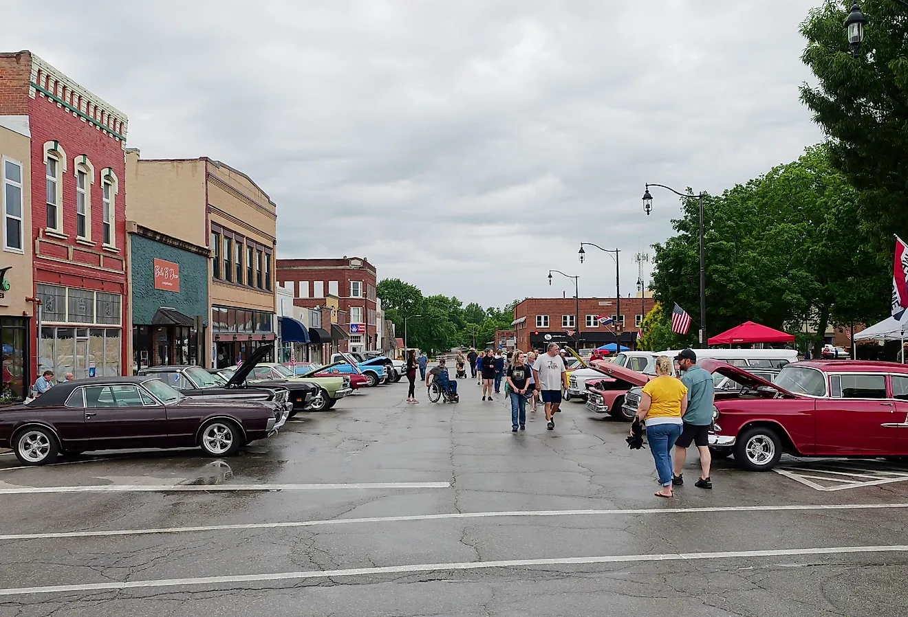 Downtown street in Paola, Kansas. Image credit Matt Fowler KC via Shutterstock