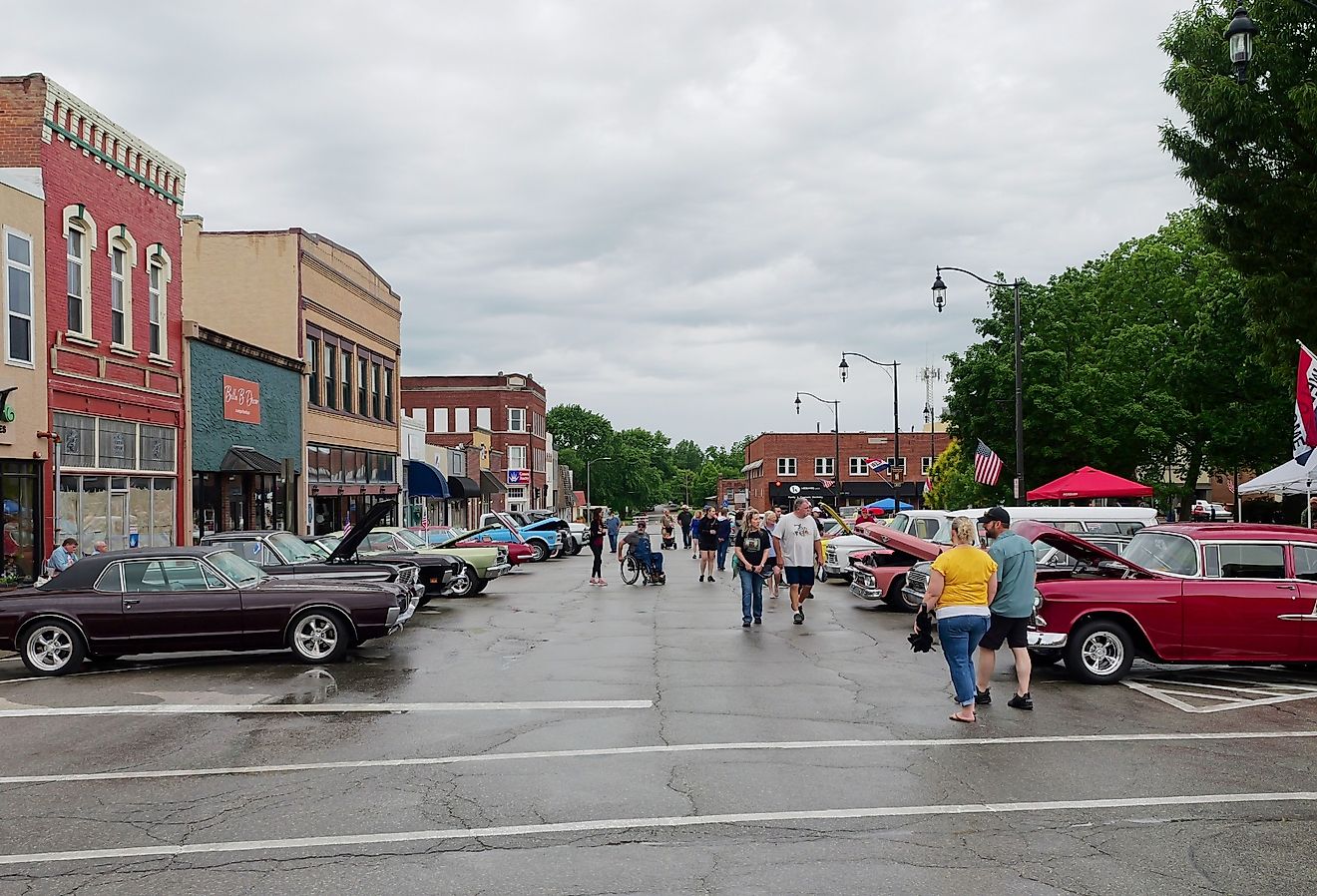 Downtown street in Paola, Kansas. Image credit Matt Fowler KC via Shutterstock