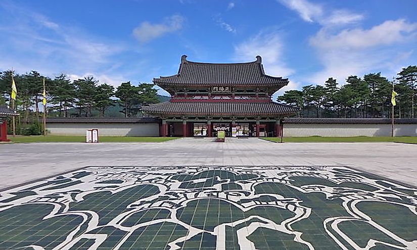 The Baekje Historic Area, a UNESCO World Heritage Site in South Korea.