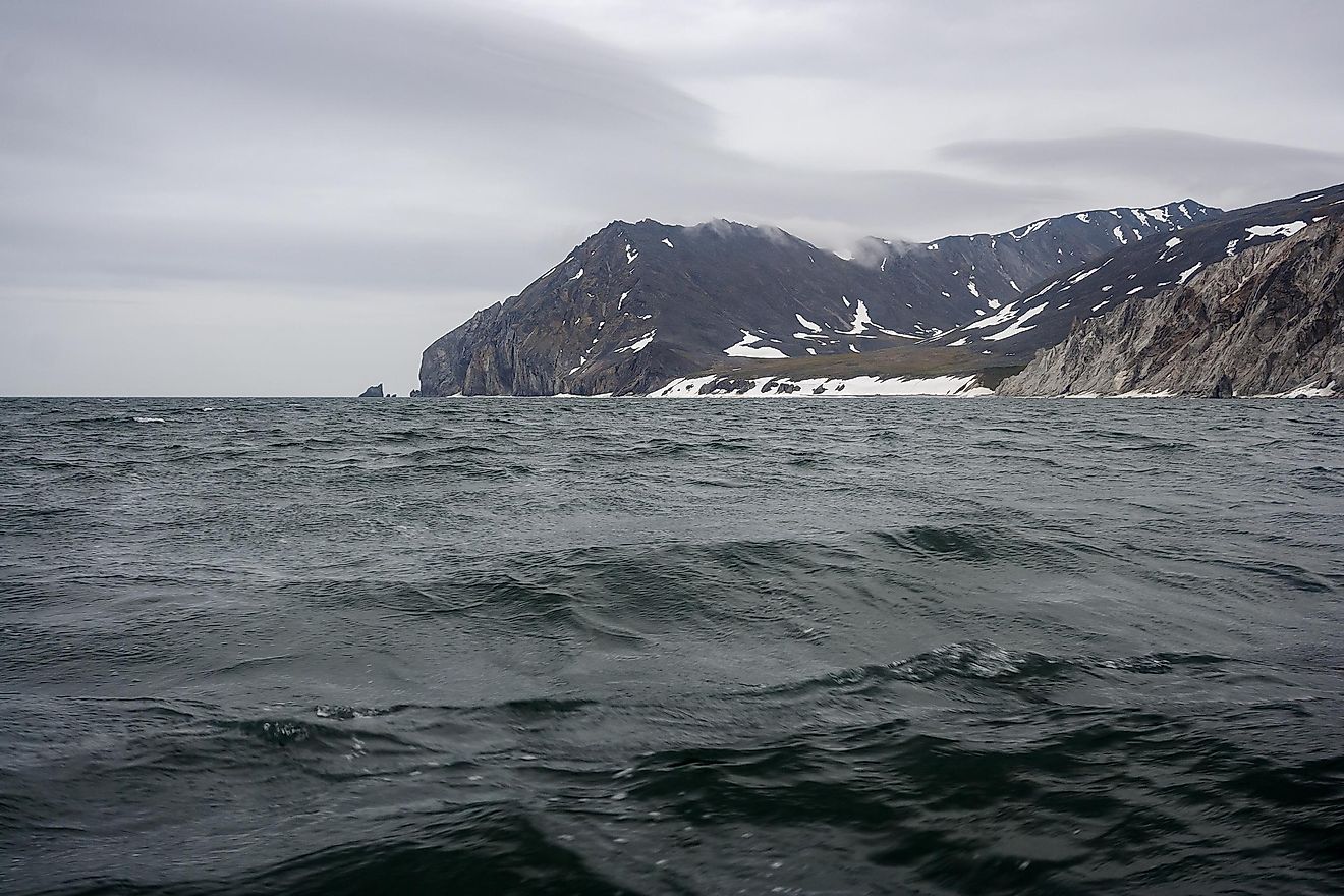 Cape Dezhnev, Russia, Bering Strait.