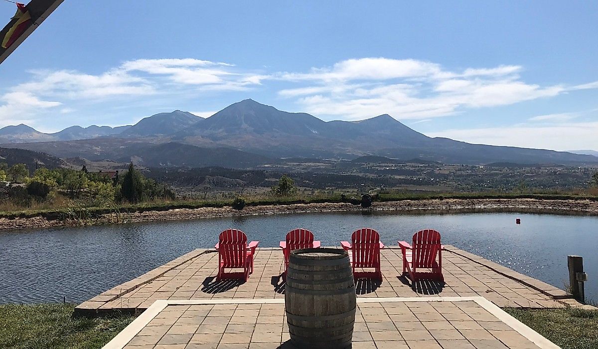 Winery Views in Paonia, Colorado.