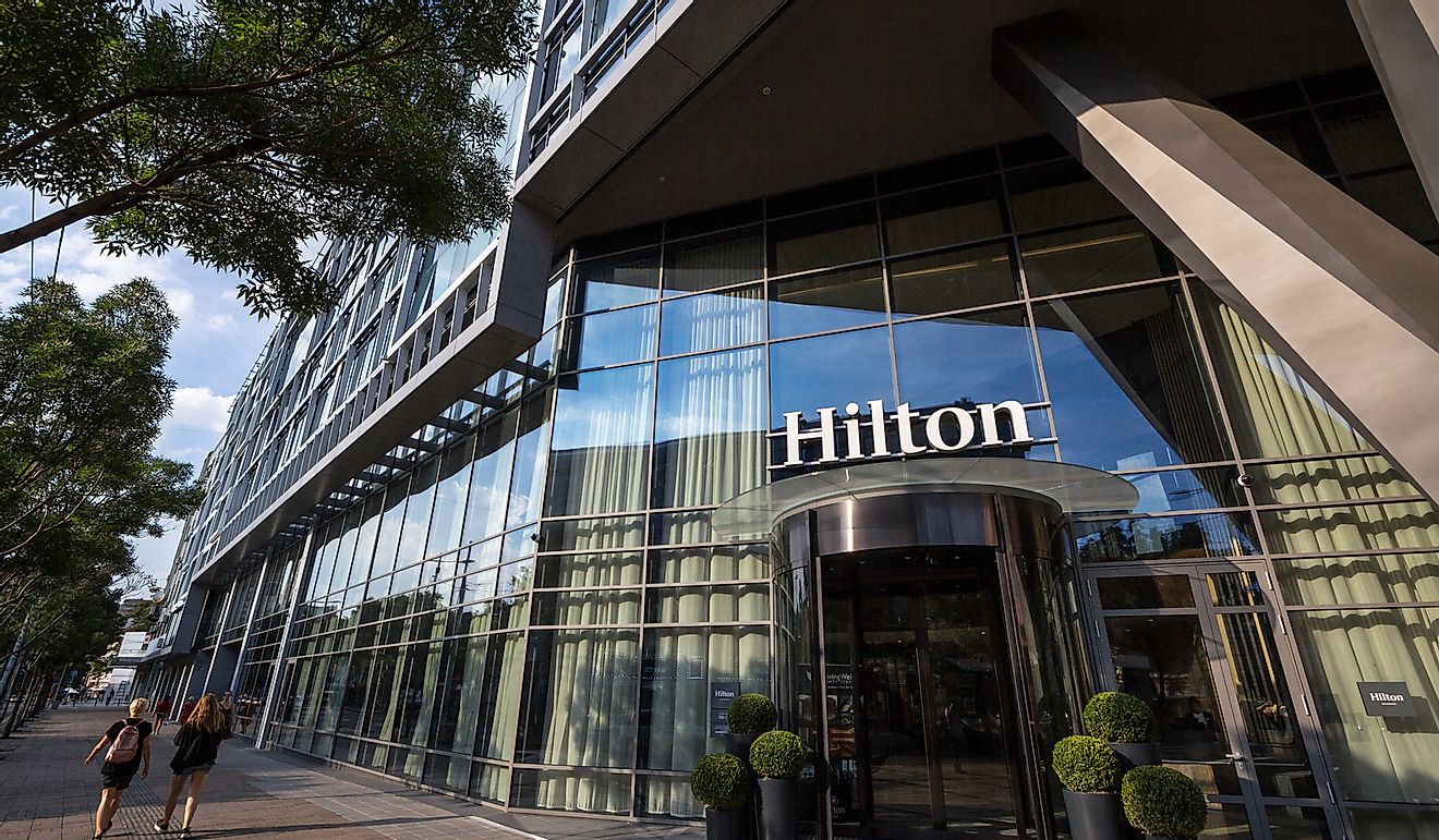 Hilton hotel of Belgrade. Editorial credit: BalkansCat / Shutterstock.com