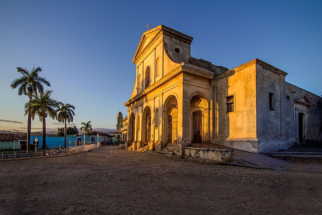 Iglesia de la Santísima Trinidad en Trinidad.