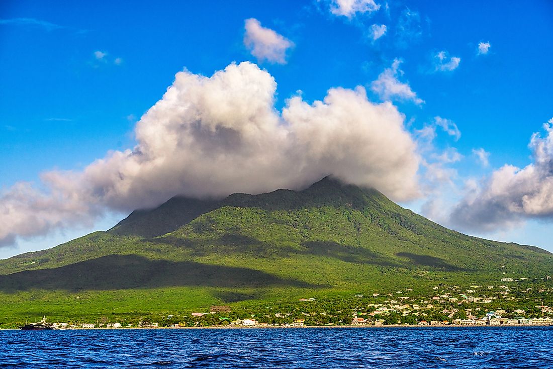 Tourism is a part of Saint Kitts and Nevis' economy, mostly thanks to its beautiful scenery.