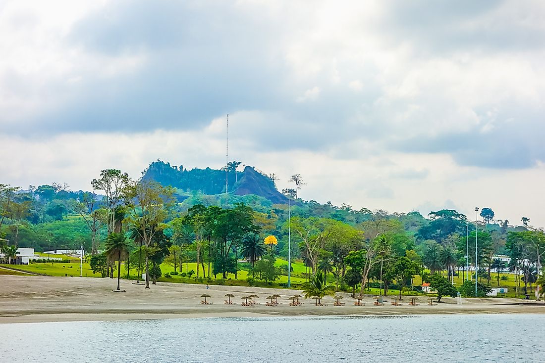 Malabo, the capital city of Equatorial Guinea. 