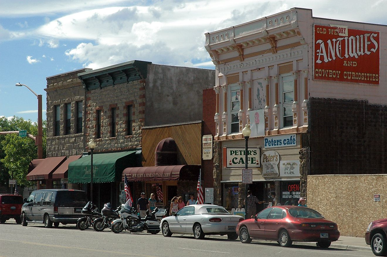 Downtown Cody, Wyoming.