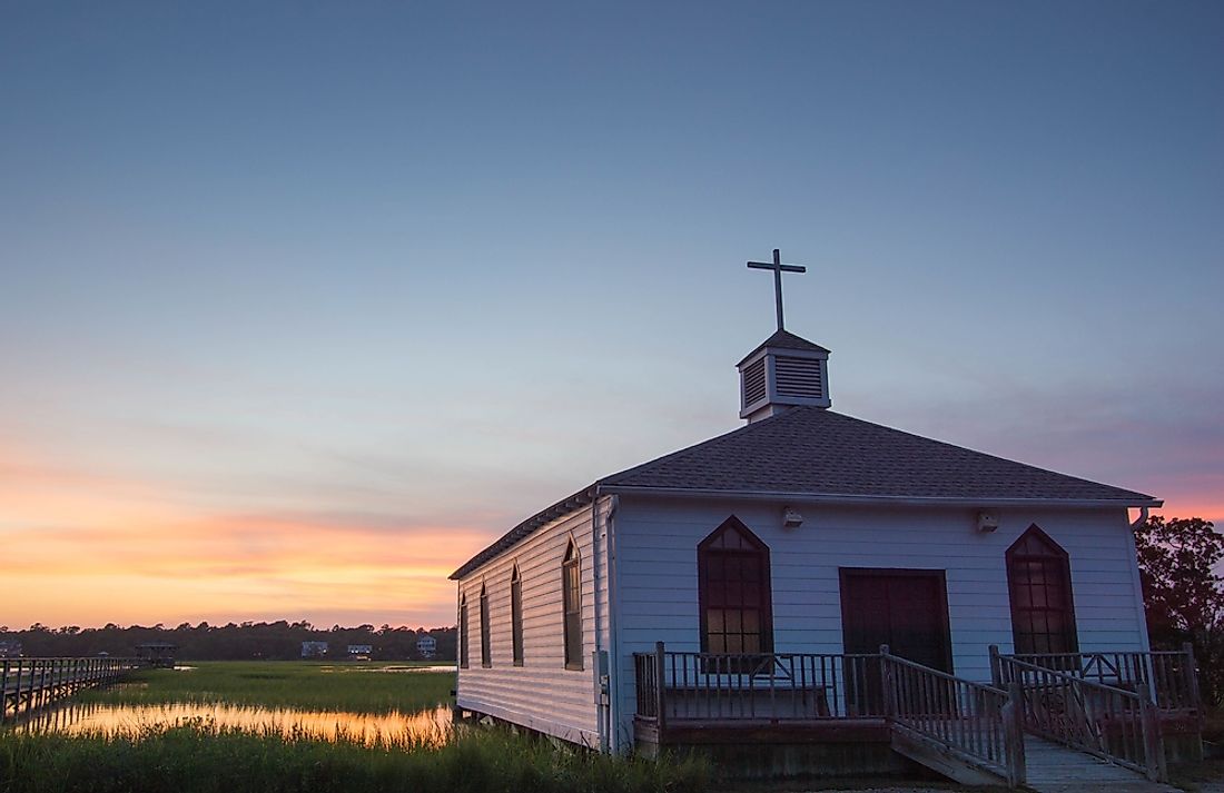 A chapel in South Carolina. 