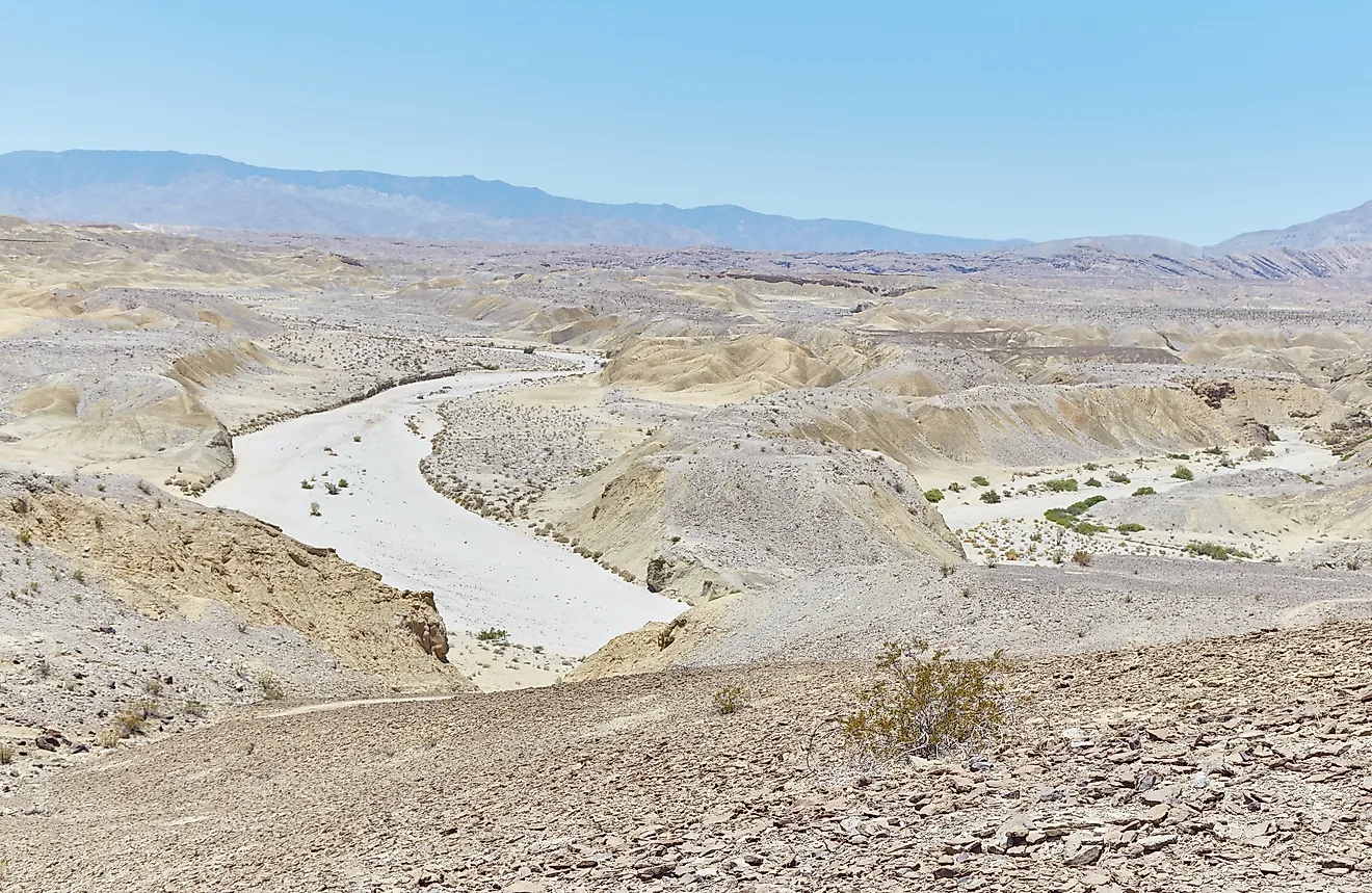 Anza-Borrego Desert State Park is California's largest State Park. 