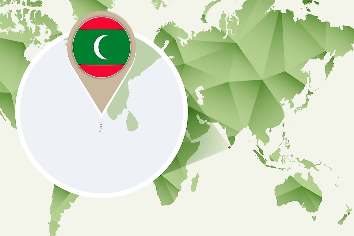 The Maldives is Asia's smallest country.