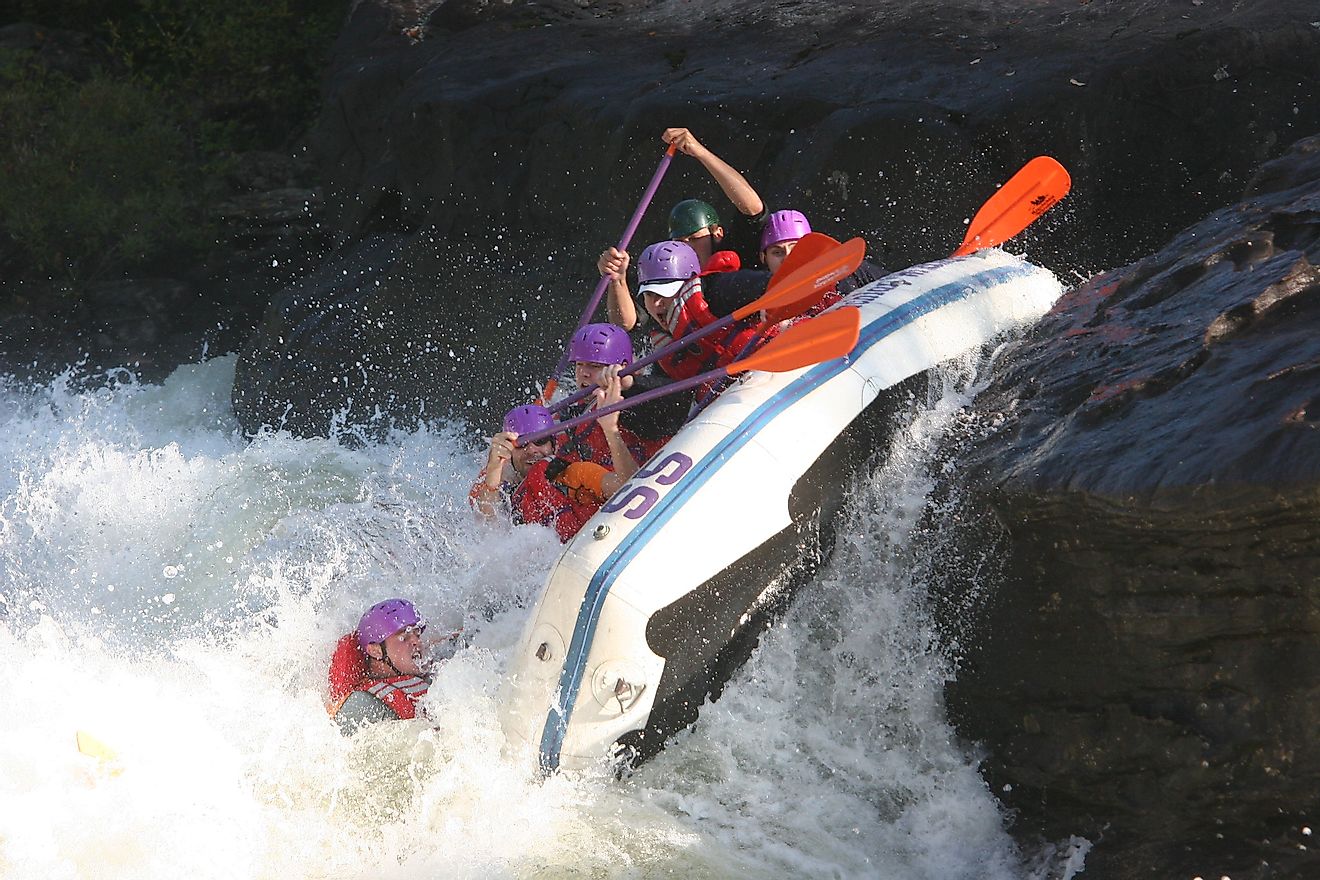 Gauley River rafting. Image credit: Michael Blow/Flickr.com