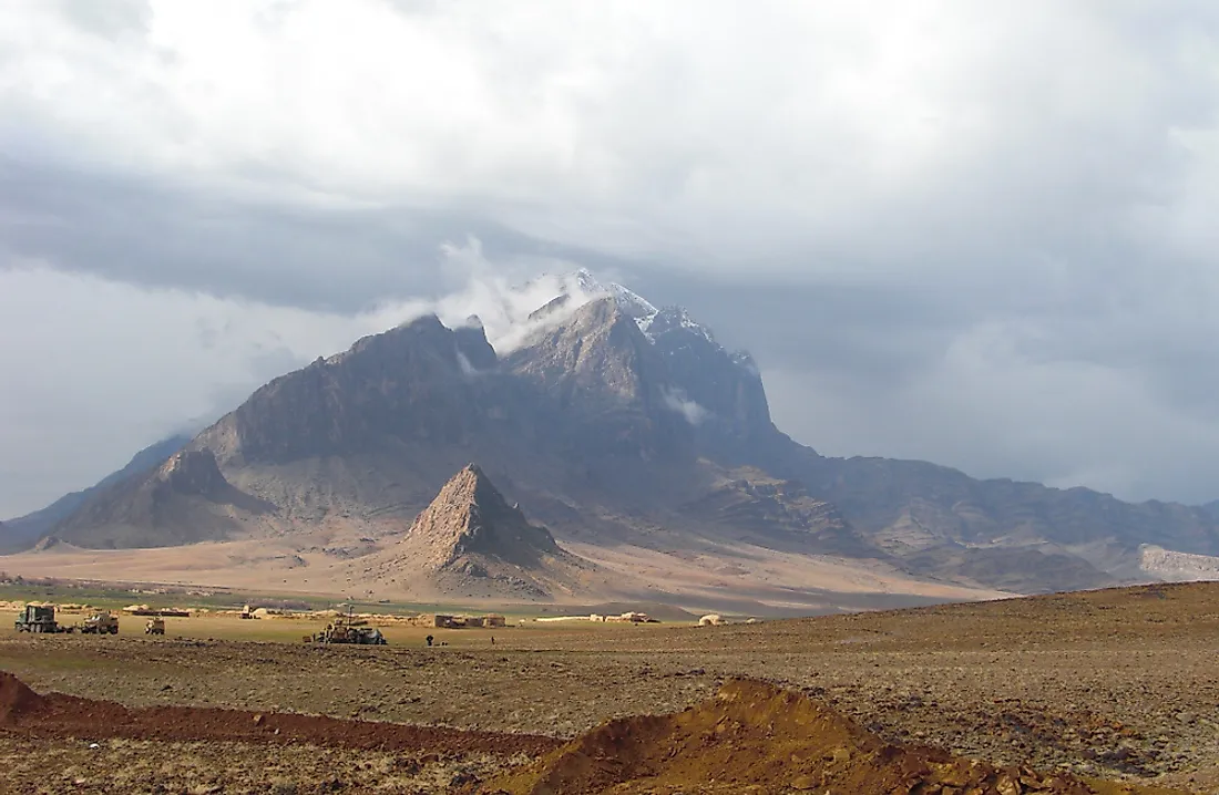 Mountains of Helmand Province. 