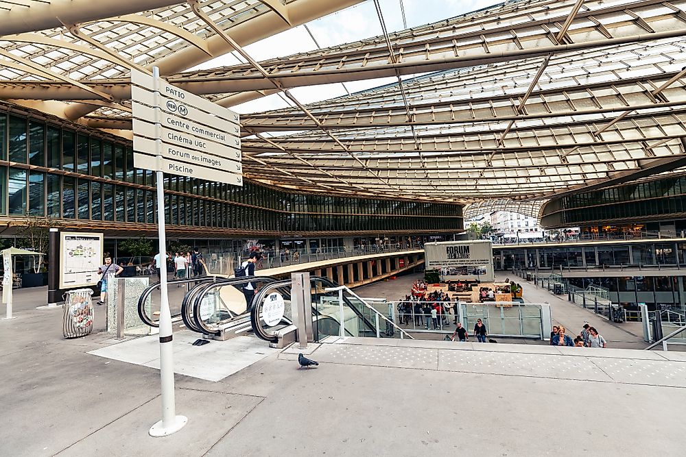 Forum des Halles, France. Editorial credit: frantic00 / Shutterstock.com.