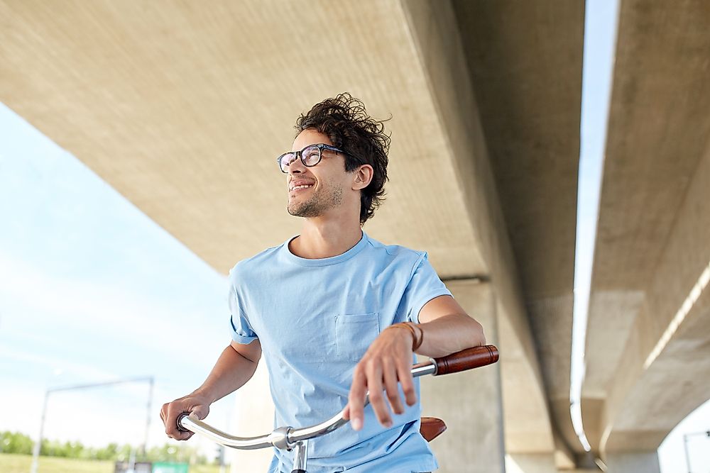 Ditch the car and grab the bike - it's both good for the environment and good for you. 