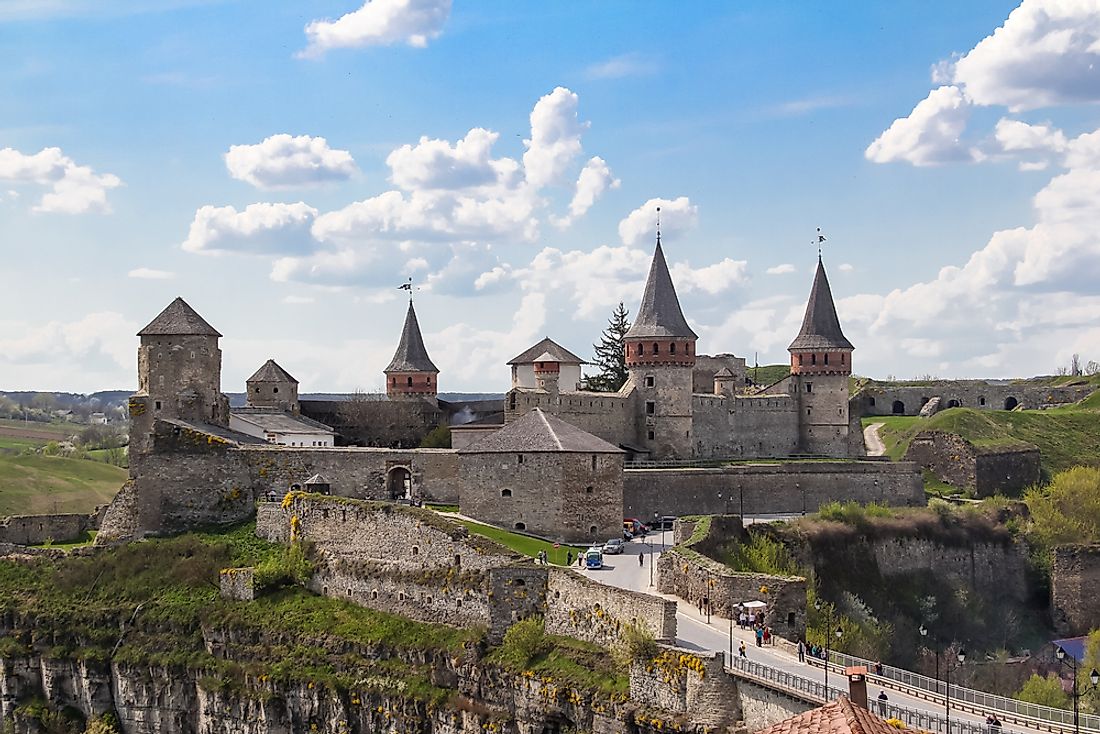 Kamianets-Podilskyi Castle. 