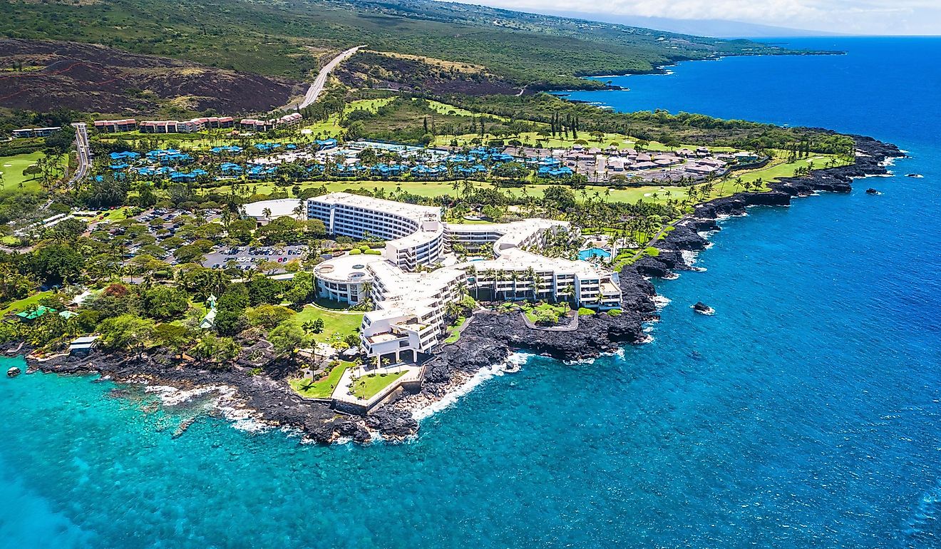 Aerial view of Kailua, Hawaii. Image credit atommy via Shutterstock