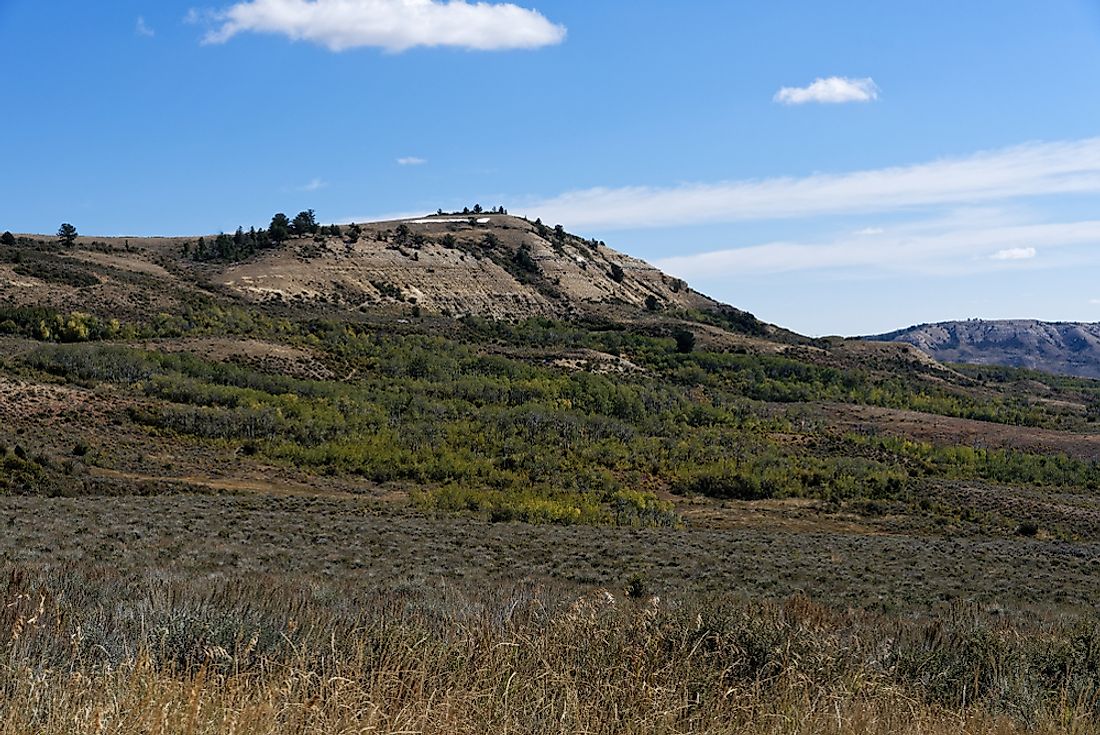 Fossil Butte National Monument was created on October 23rd, 1972.