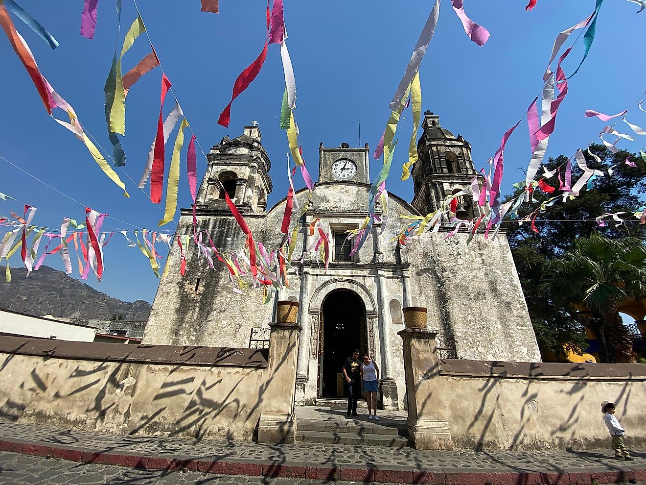 Tepozltan, Morelos, Mexico 03/01/2020 Magic town of Tepoztlan, parish of our lady of Nativity church, built by indigenous people. Image credit: FERNANDO MACIAS ROMO / Shutterstock.com