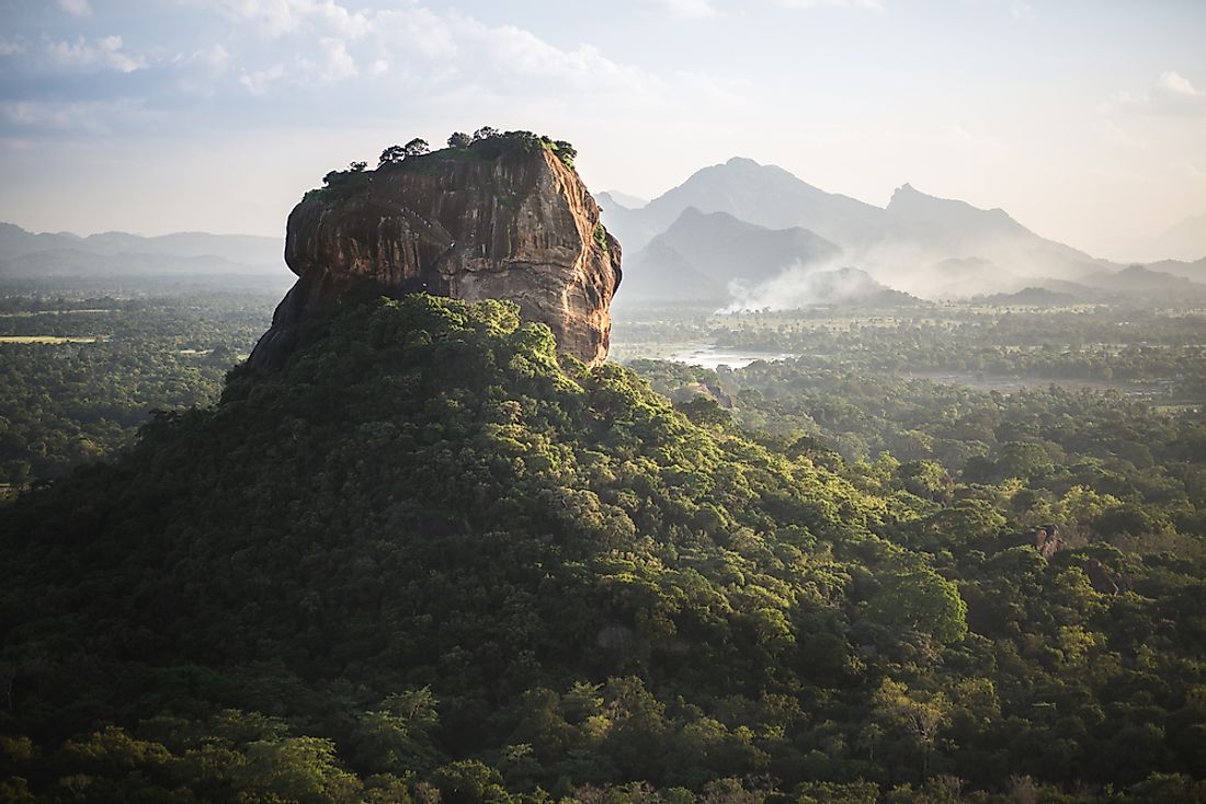 The amazing physical landscape of Sri Lanka. 