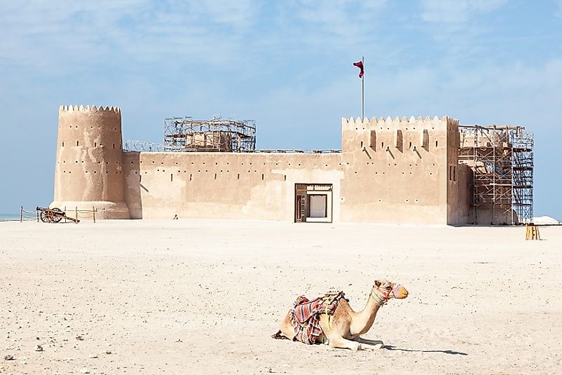 The Al Zubarah fort in Qatar.