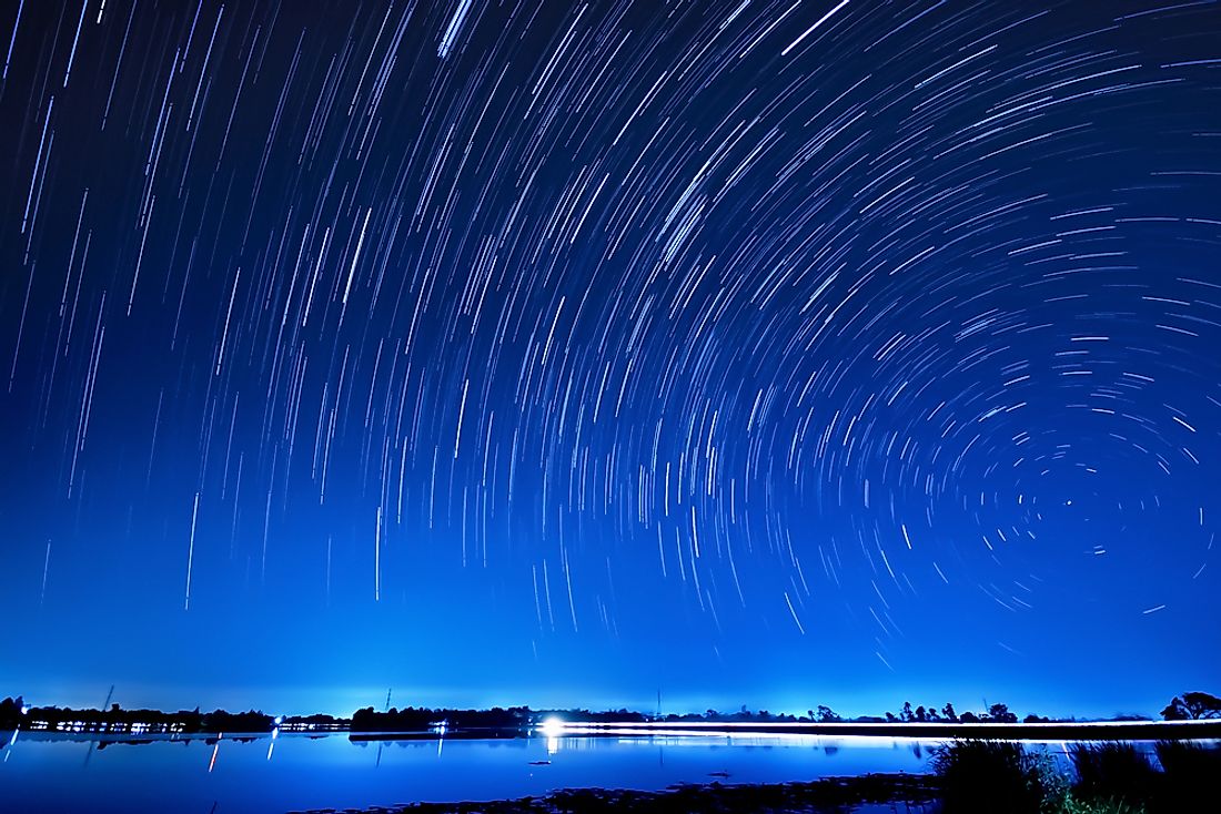 The 2012 Geminids meteor shower in Thailand.