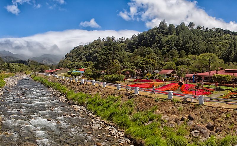 The natural resource rich landscape of Panama.