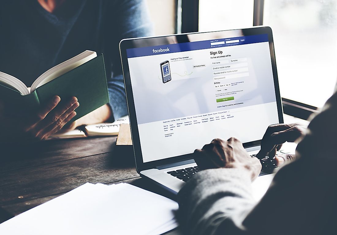 Facebook has a vast worldwide reach. Photo credit: Rawpixel.com / Shutterstock.com. 