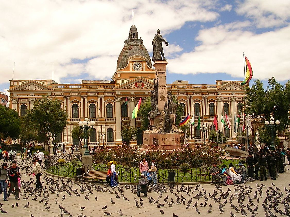 The Parliament of Bolivia.