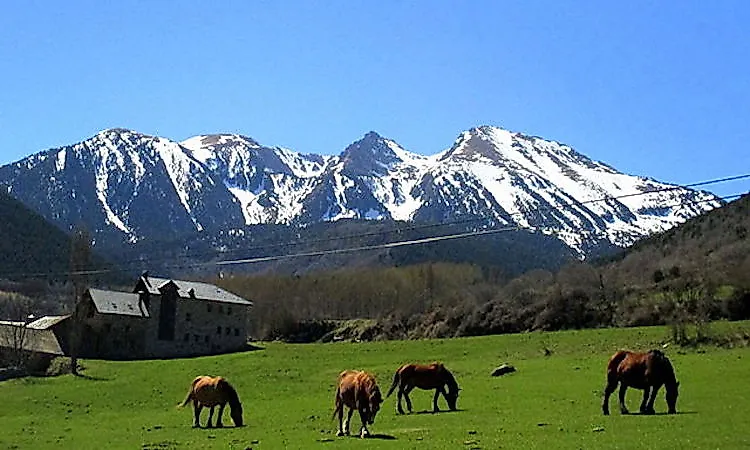 A view of Spain's Aigüestortes National Park from Son.