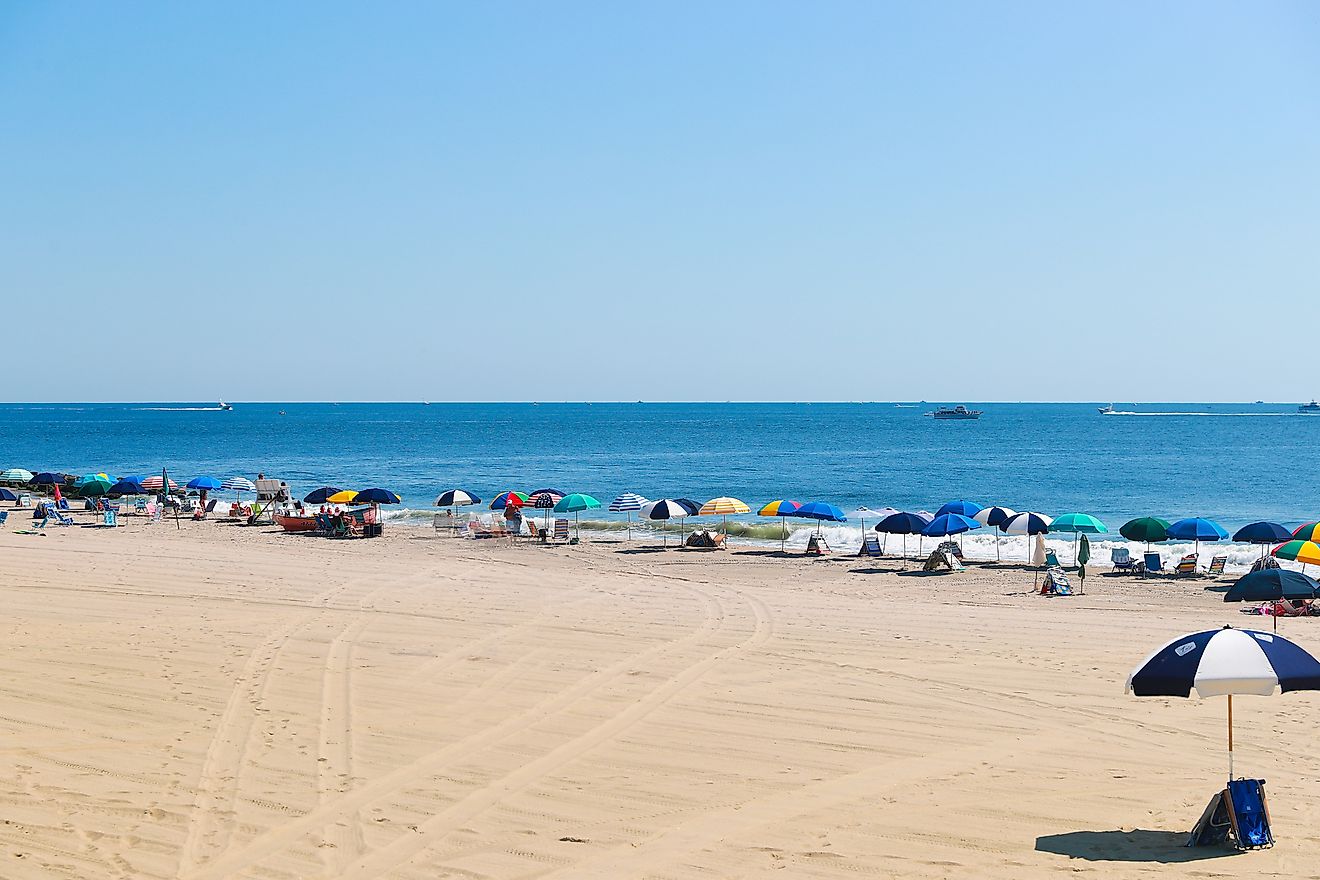 Beach near Allenhurst. Editorial credit: Helen89 / Shutterstock.com