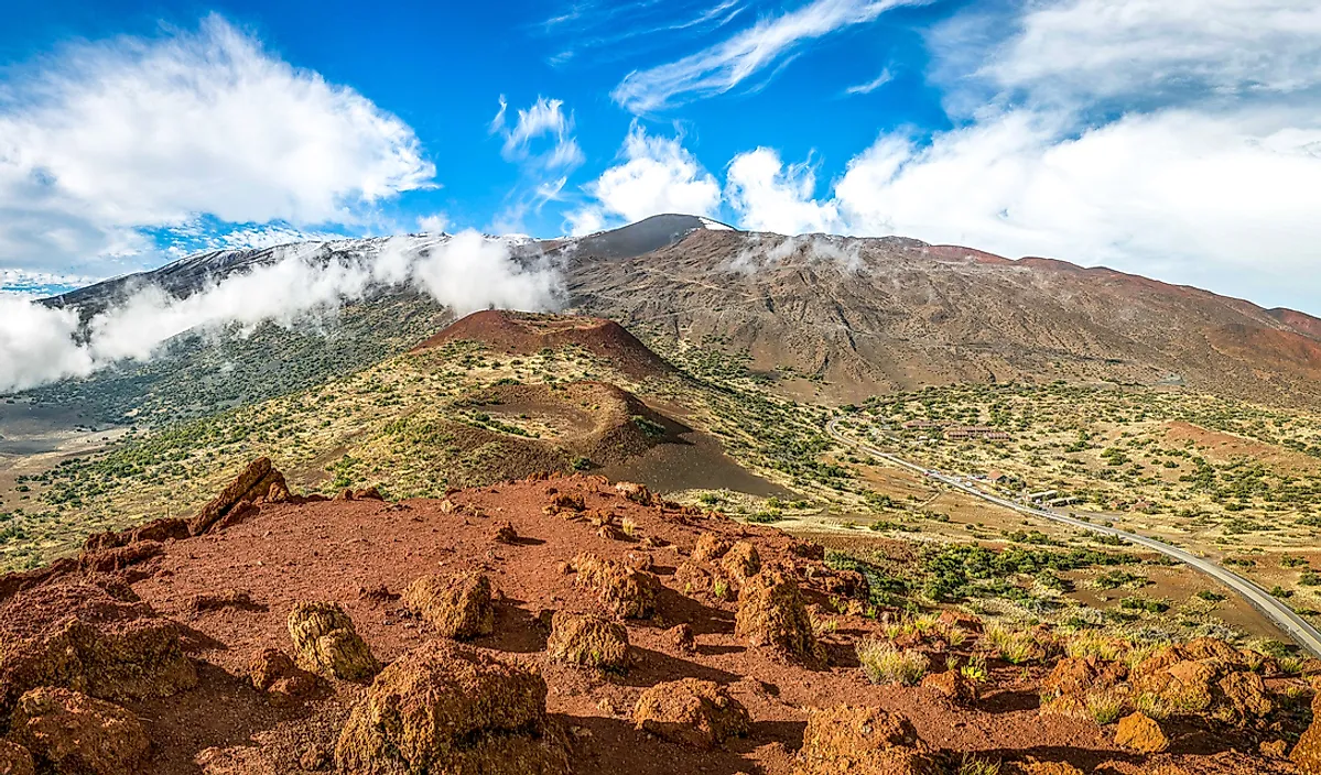 Mauna Kea is a dormant volcano and the tallest mountain in Hawaii.