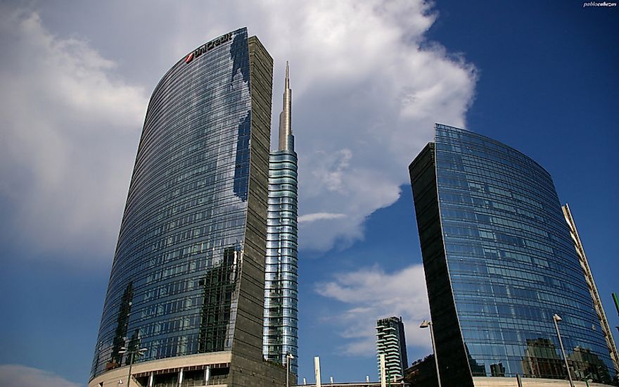 ​Torre Unicredit (Milan)​, the tallest Italian building.